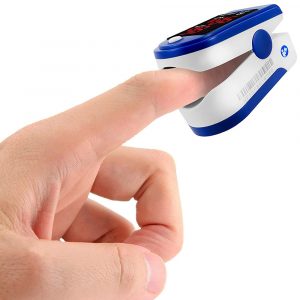 Pulse OLED Display Fingertip Oximeter- Battery Operated