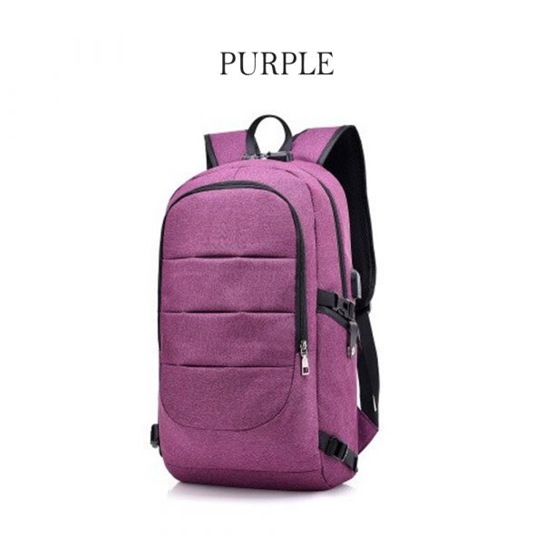 Waterproof Laptop Backpack with USB Port, Anti-theft_7
