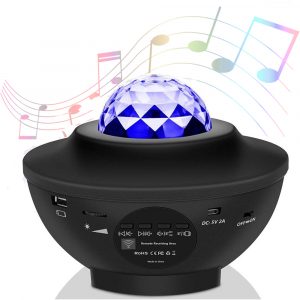 USB Powered LED Projector Smart Light Bluetooth Projector