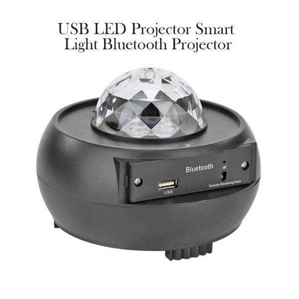 USB LED Projector Smart Light Bluetooth Projector_1