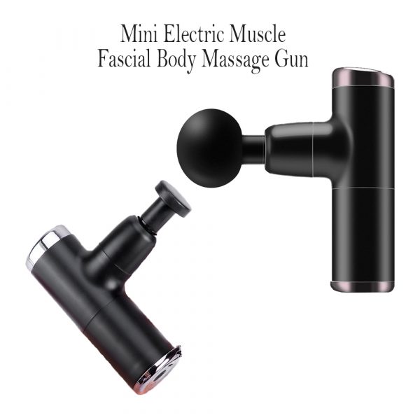 Mini Electric Massage Gun Deep Muscle Fascial Body Massager Gun Tissue Percussion Small Fitness Equipment Acid Relief Pain Relax_9