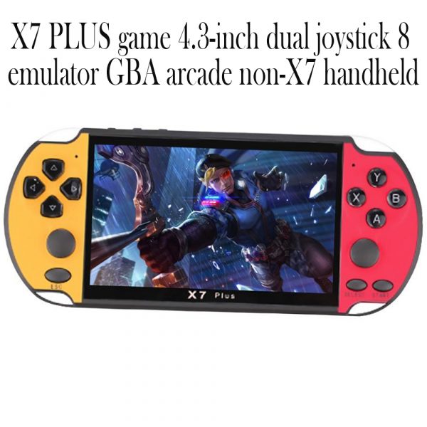 X7 PLUS Game 4.3-inch Dual Joystick 8 Emulator GBA Arcade non-X7 Handheld_3
