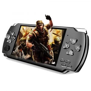 Overlord X6 Handheld Game Console psp64 bit 8GB Arcade NES- USB Charging