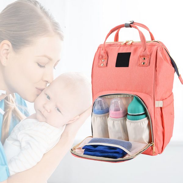 Large Capacity Nursing Nappy Backpack Handbag for Women and Travel_10