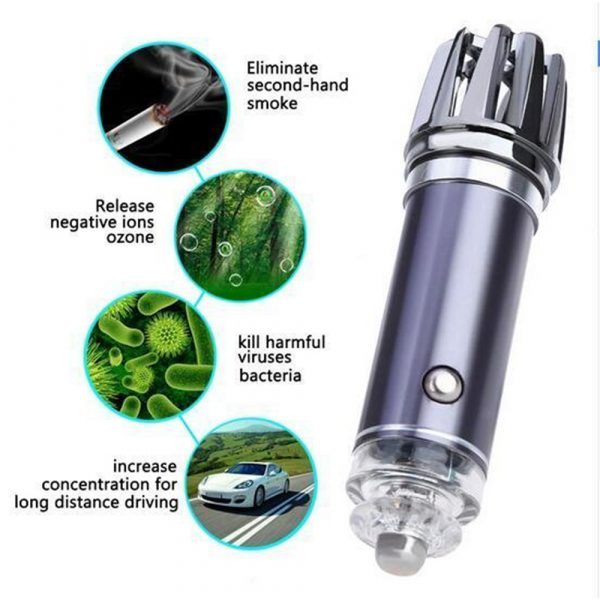 12V Plug-in Mini Car Air Purifier Ionizer Air Freshener Odor Eliminator_6