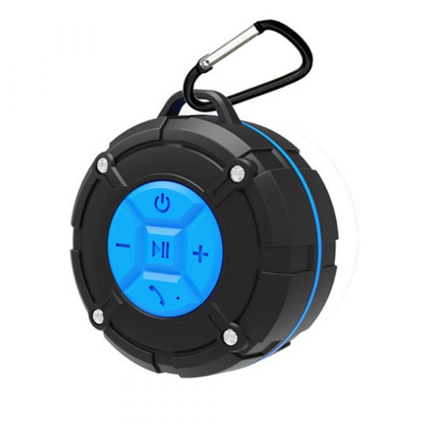 Waterproof Bluetooth Speaker with HD Sound, 6H Playtime Portable Speaker with Suction Cup, Built-in Microphone_17