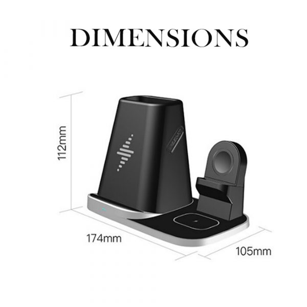 4-in-1 Universal Vertical Wireless QI Charging Station and Storage Box for APPLE QI Devices_9