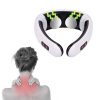 Infrared Heating USB Rechargeable Electric Neck Massager & Pulse Back with 6 Massage Modes for Pain Relief Health Care Relaxation Machine_0