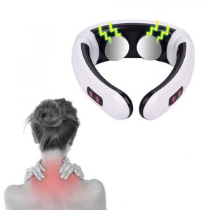 Infrared Heating USB Charging Electric Neck Massager with 6 Massage Modes