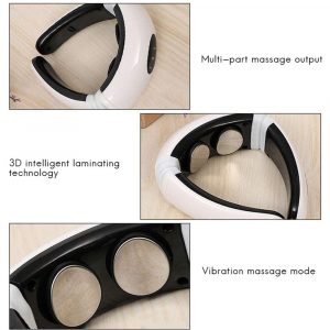 Infrared Heating USB Charging Electric Neck Massager with 6 Massage Modes