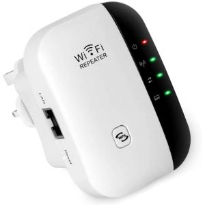 Wireless Wi-Fi Repeater and Signal Amplifier Extender Router 300Mbps Wi-Fi Booster 2.4G Wi-Fi Range Ultra boost Access Point
