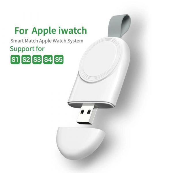 Portable Fast Charging Wireless Charger for iWatch 6 SE 5 4 USB Charging Dock Station for Apple Watch Series 5 4 3 2 1_11