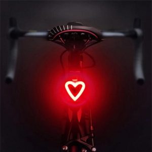 USB Charging LED Multiple Lighting Modes Bicycle Light Flashing Tail Light Rear Warning Bicycle Lights
