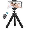 Remote Control Flexible Mobile Phone Holder Tripod Octopus Bracket for Cell Phone and Camera Selfie Stand_0