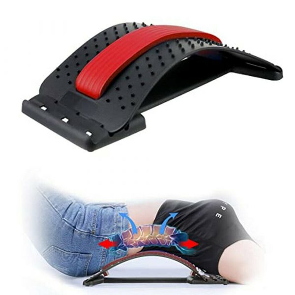 Back Stretcher and Massager Spine Relaxer for Lumbar Support_10