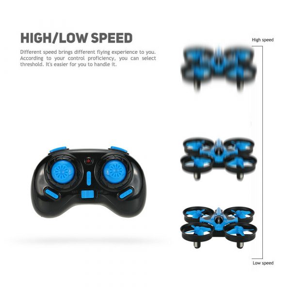 Mini Fall Resistant Flying Saucer 2.4G Remote Control Auto Hovering Six-Axis Small Mode Drone for Kids_3