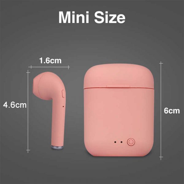 Mini 2 Wireless Bluetooth 5.0 Earphones Sport Earbuds Headset with Mic and Charging Box for All Smartphones_6