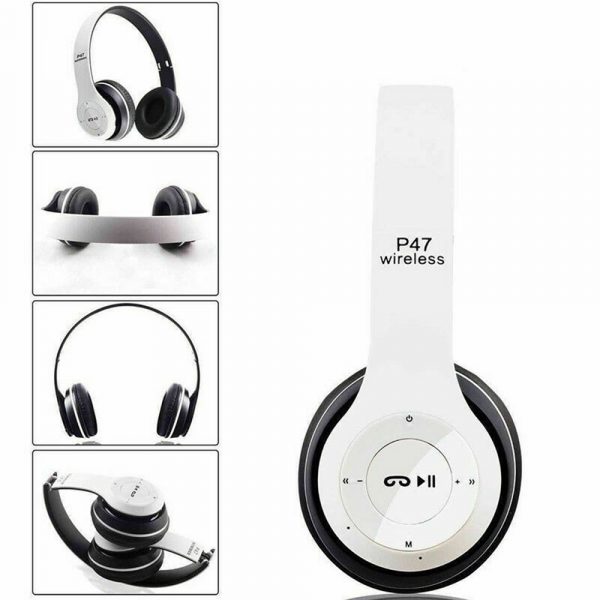 P47 Bluetooth Folding Stereo Headset for Music, Gaming and Exercising_18
