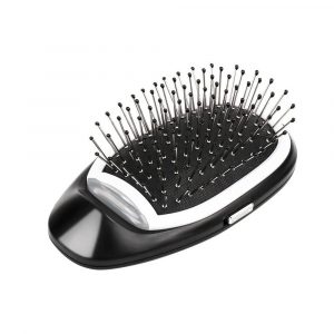 Negative Ion Battery Operated Hair Brush Styling Hair Comb and Scalp Massager