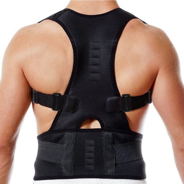 Belt Back Humpback Magnetic Posture Corrector for Men and Women_3