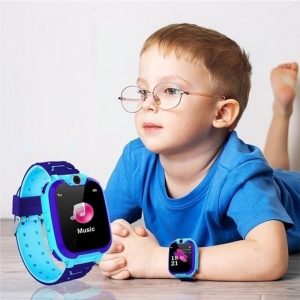 Q12 Life Waterproof SOS USB Rechargeable Smartwatch for Children iOS and Android Ready