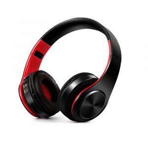 Foldable Wireless Bluetooth Stereo Headset with TF Card Slot- USB Charging