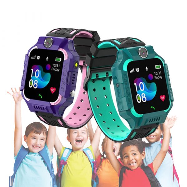 Z6 Q19 Kids Waterproof Smart Watch with Touch Camera SOS Watch for Boys and Girls_1