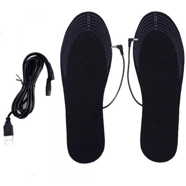 Electric Heating Cut-to-Fit Insoles Washable Thermal Foot Warmer Sock Cushion for Men and Women_0