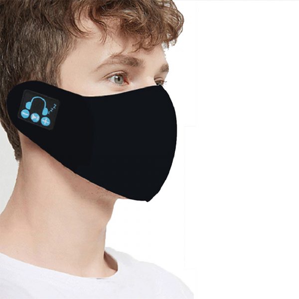 Washable Fabric Musical Bluetooth USB Rechargeable Unisex Face Mask_9