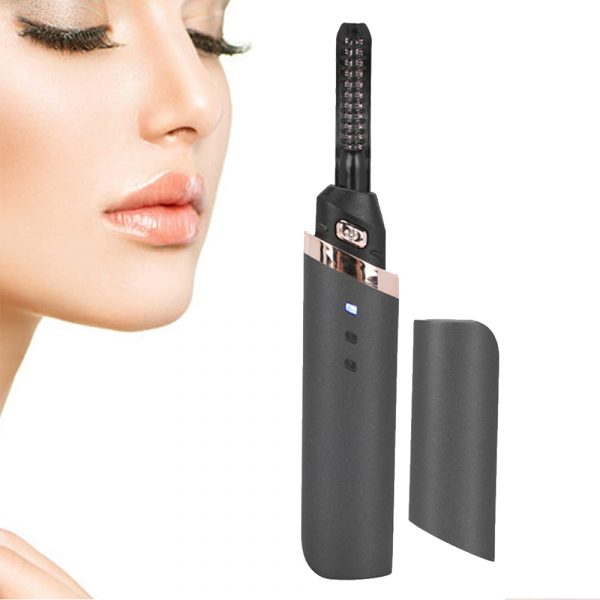 360 ° Rotary Head USB Rechargeable Eyelash Curling Device Quick Heating Long Lasting Eyelash Curler_6