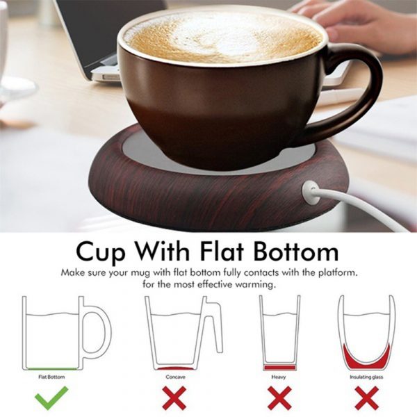USB Powered Coffee and Beverage Cup Warmer suitable for Mugs and Cans_16