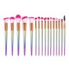 16-pcs Full Sized Cone Shaped Makeup Brush Set for Liquid and Powder Makeup_0