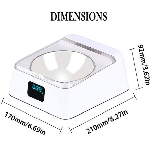 Infrared Sensor Automatically Opens Cover Cat and Dog Feeder Smart Pet Food Bowl_10