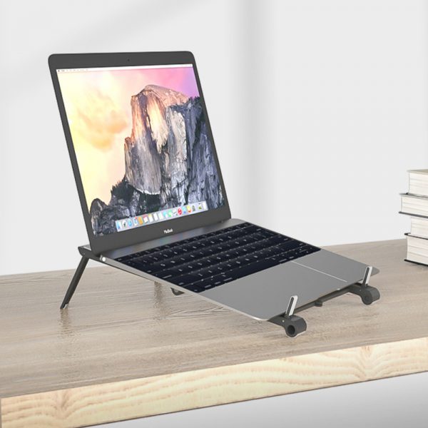 3-in-1 Multi-Function Folding Rack Bracket for Laptop Tablet and Phone Stand Holder_0
