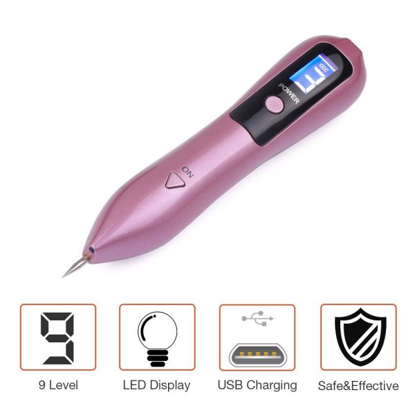 9 Speed USB Rechargeable Spotlight Mole Freckle and Spot Scanner and Remover Pen_7