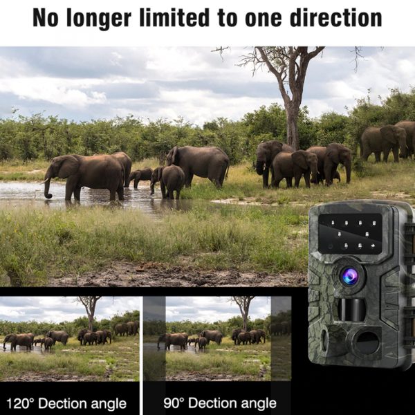 120°Detecting Range Hunting Trail Camera Waterproof Hunting Scouting Camera_5