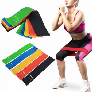 5-Pc Skin Friendly Different Levels Yoga Resistance Bands