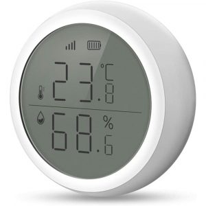 Smart Temperature and Humidity Sensor Wireless Detector- Battery Operated
