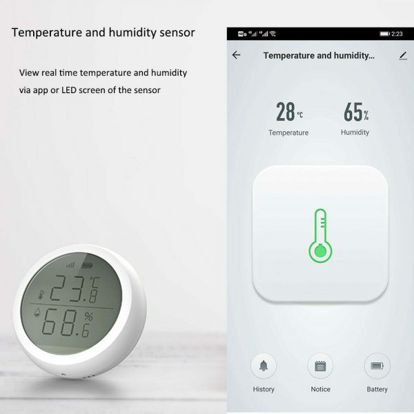 Smart Temperature and Humidity Sensor Wireless Detector_9