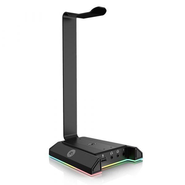Gaming Headset Stand with 7.1 Surround Sound & USB Ports_0