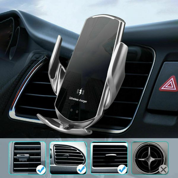 15W Q3 Wireless Car Mobile Phone Charger and Holder_12