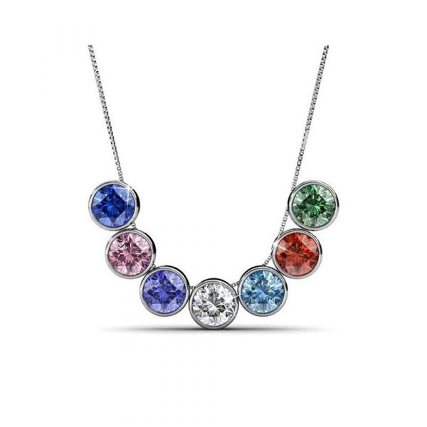 7-Day Pendant Necklace Set with Swarovski Crystals_2