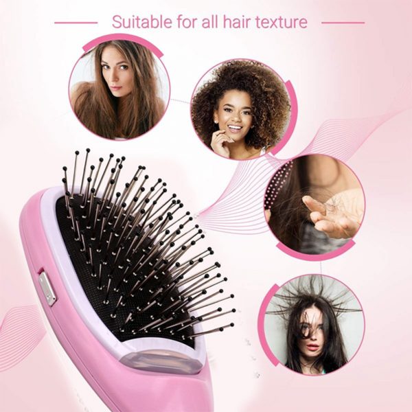 Battery Operated Hair Styling Comb and Scalp Massager_8