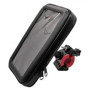 Waterproof Bike Handlebar Mobile Phone Holder for 6.3-inch Mobile Phones