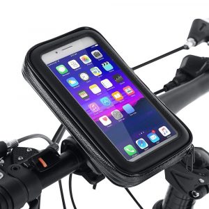 Waterproof Bike Handlebar Mobile Phone Holder for 6.3-inch Mobile Phones