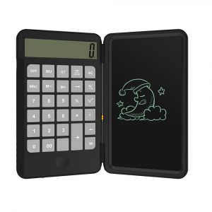 12-Digit Desktop Calculator with LCD Writing Screen- USB Charging