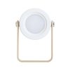 USB Rechargeable LED Retractable Folding Lamp Portable Wooden Night Light_0