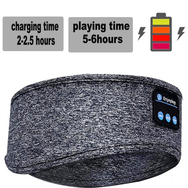 Wireless Bluetooth Musical Sleeping Exercising Headband_5