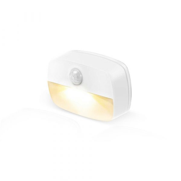 LED Motion Sensor Battery Operated Wireless Wall Closet Lamp Night Light_3