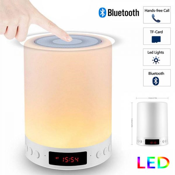 Bluetooth Speaker Touch Control LED Light_4